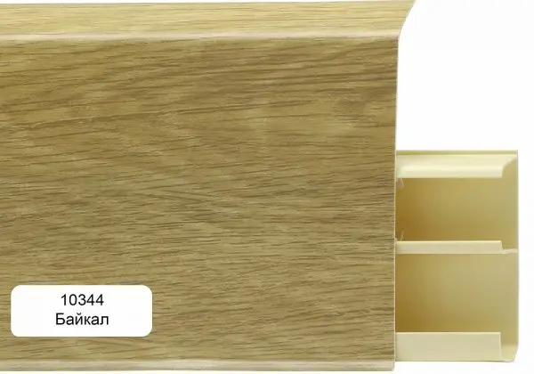 Пластиковый плинтус Royce №10344 Байкал (100х24х2200мм)